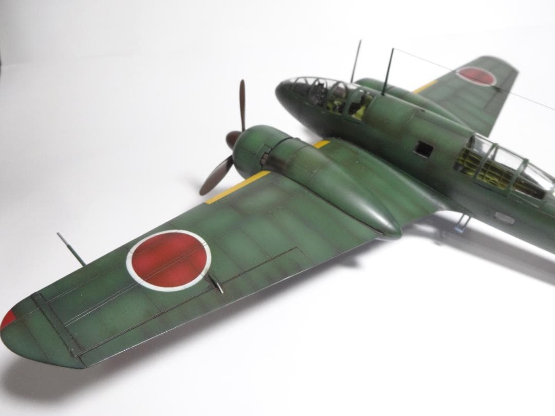 タミヤ1/48「百式司令部偵察機Ⅲ」完成品