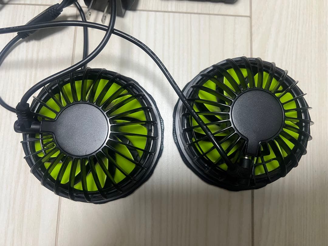 ワークマン　ファン　バッテリー　セット