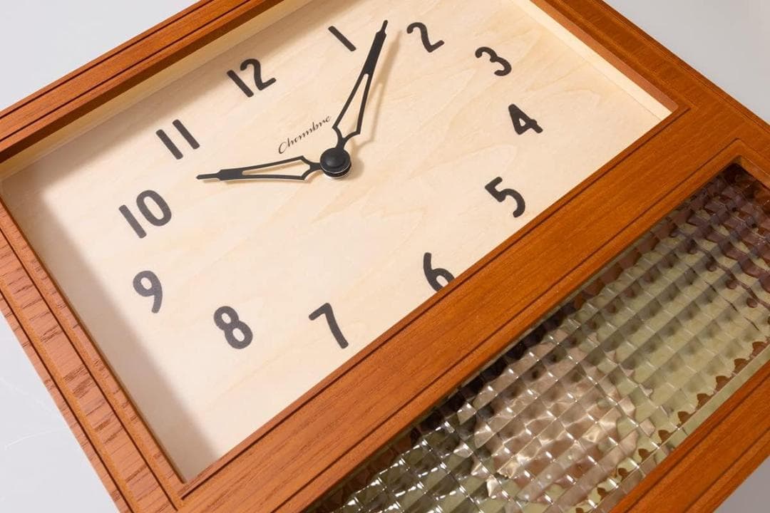 インターゼロ 壁掛け時計 振り子時計 CH-057CB CAFE BROWN