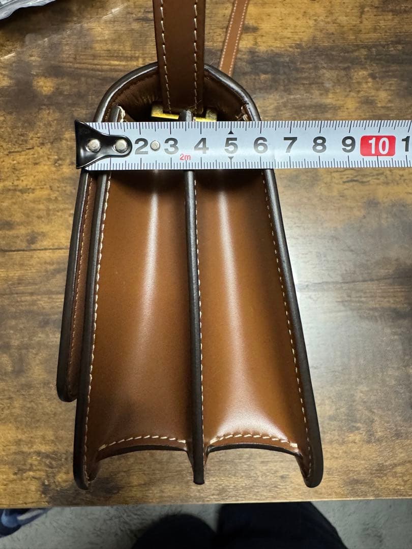 Burberry TB スモール ショルダーバッグ（キャンバス＆レザー）