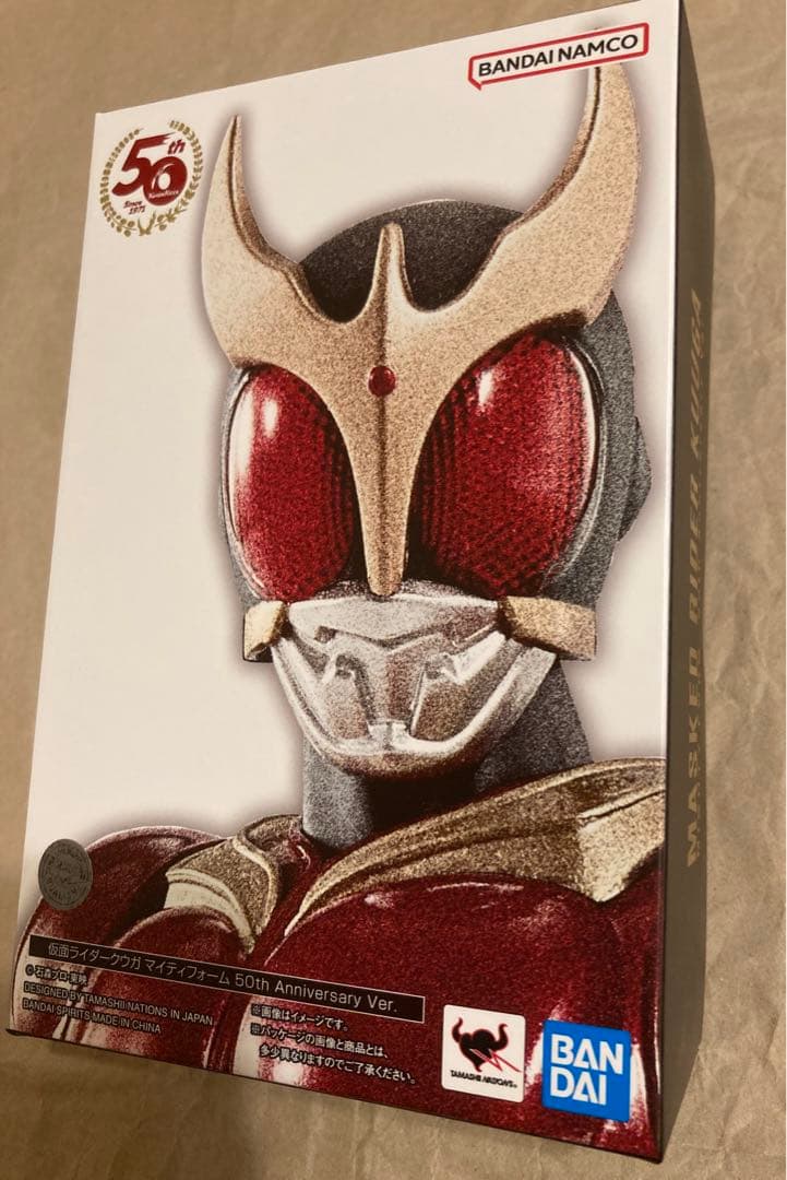 S.Hフィギュアーツ真骨彫　仮面ライダークウガマイティーフォーム50th