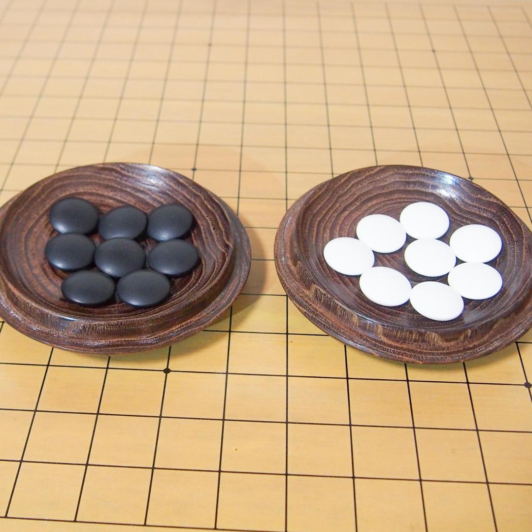 木製囲碁盤　脚付き　碁石　囲碁セット　ヴィンテージ　フルセット