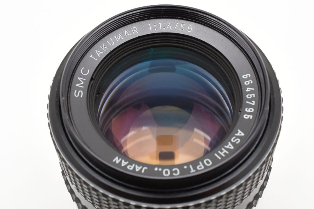 【整備済】PENTAX SMC TAKUMAR 50mm f1.4 #A6