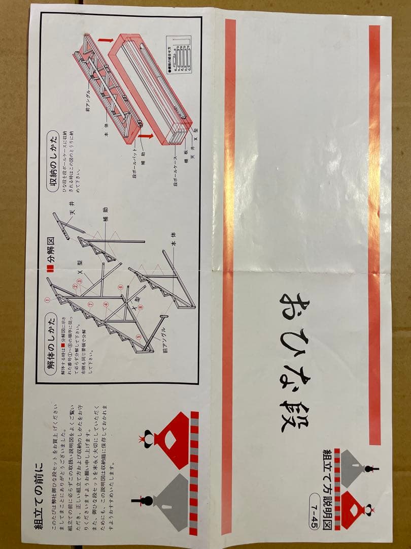 賀茂芳春作 雛人形七段(送料の関係で3つ 全てご購入お願いします) ③/3