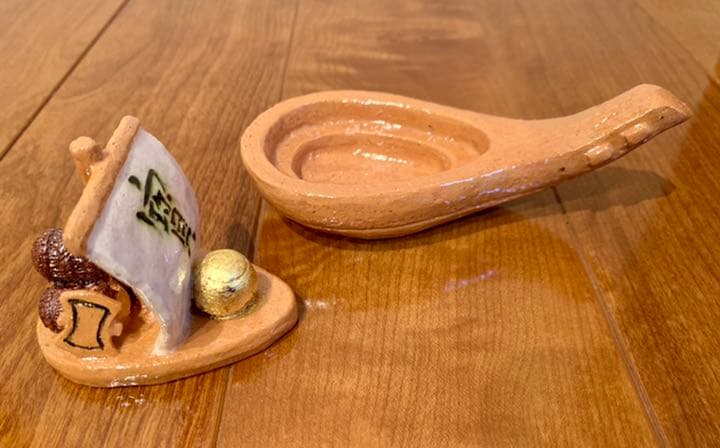 【未使用品】中村道年作、宝船香合