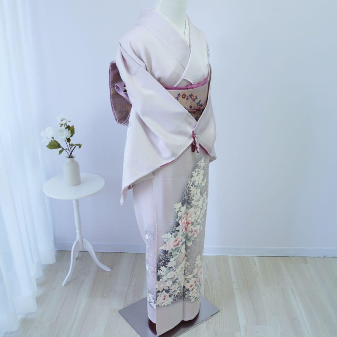 ピヨ品訪問着　4点フルセット 355D 七五三 お宮参り 卒業式　入学式