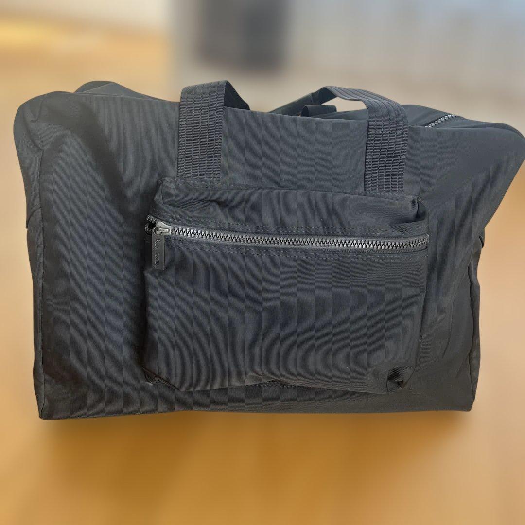 ブラックボストンバッグ　　ポールスミス