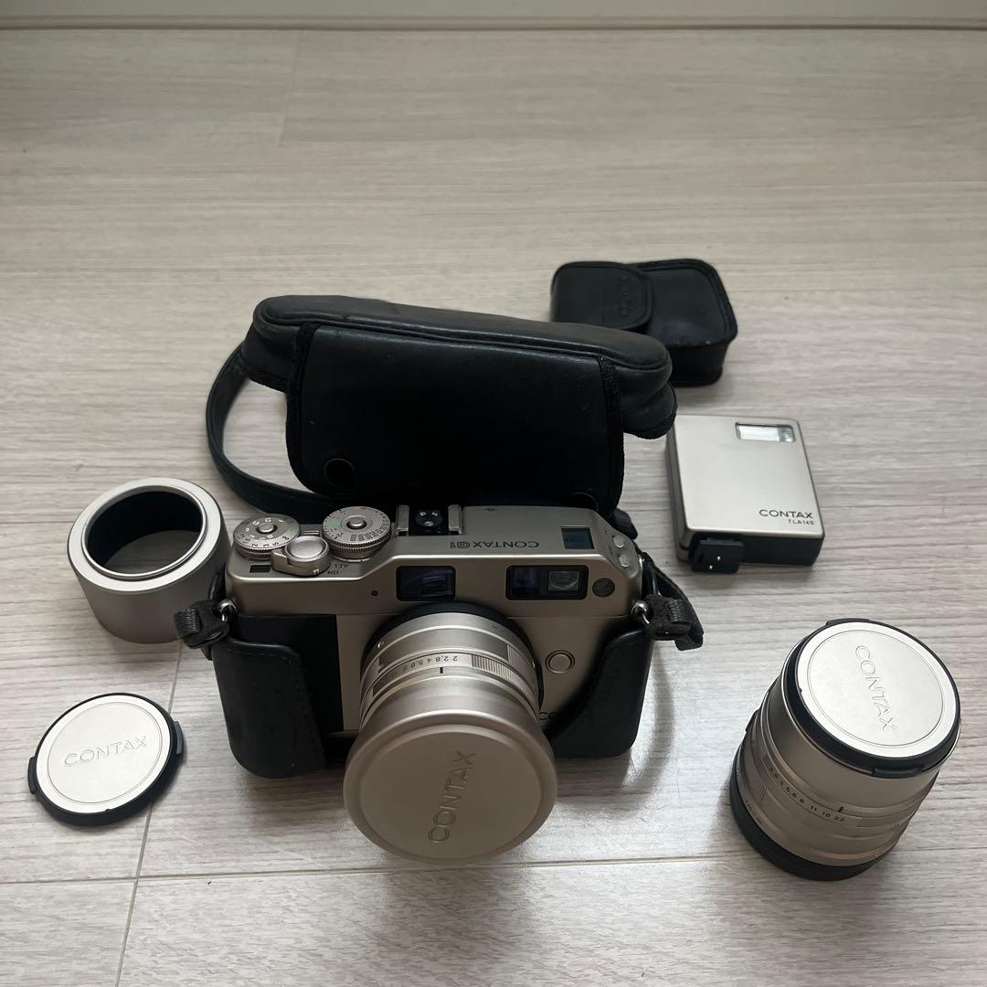CONTAX G1 レンズ2本 ZEISS 90mm F2.8 2/45