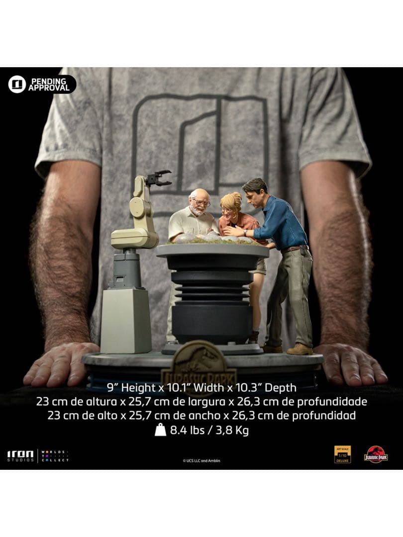 【最終値下げ】アイアンスタジオ 1/10 「ジュラシックパーク」ディノハッチング