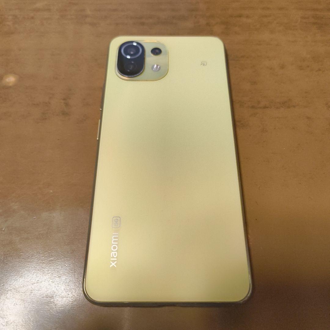 ケビン・ベーコン Mi 11 Lite 5G 128GB シトラスイエロ