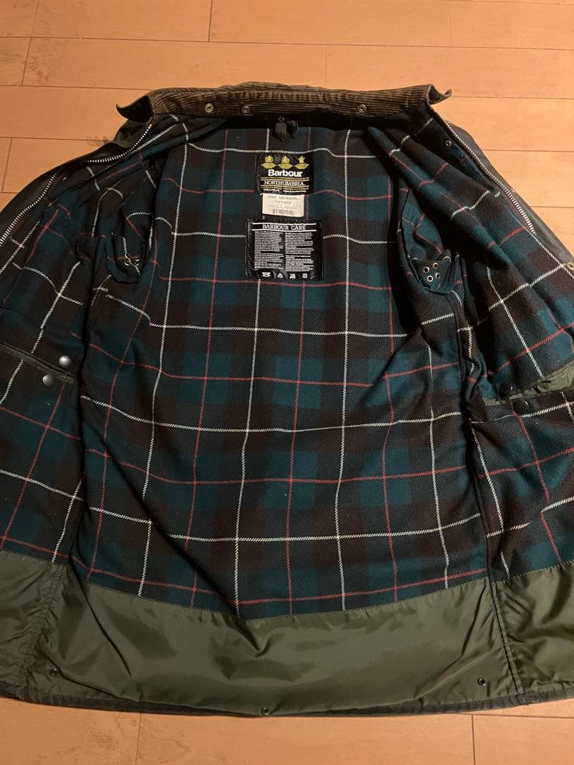 90s Barbour バブアー　northumbria　c40　ノーザンブリア