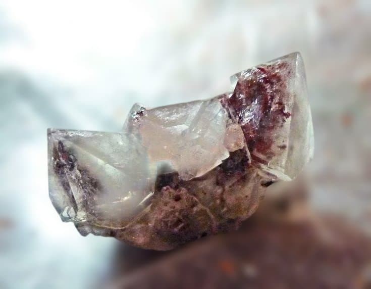 ダルネゴルスク 産 ヘマタイト イン クォーツ 水晶 鉱物