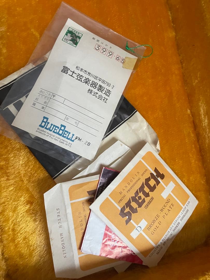 あおちゃん【希少】BlueBell フラットマンドリン 高級 FM-25