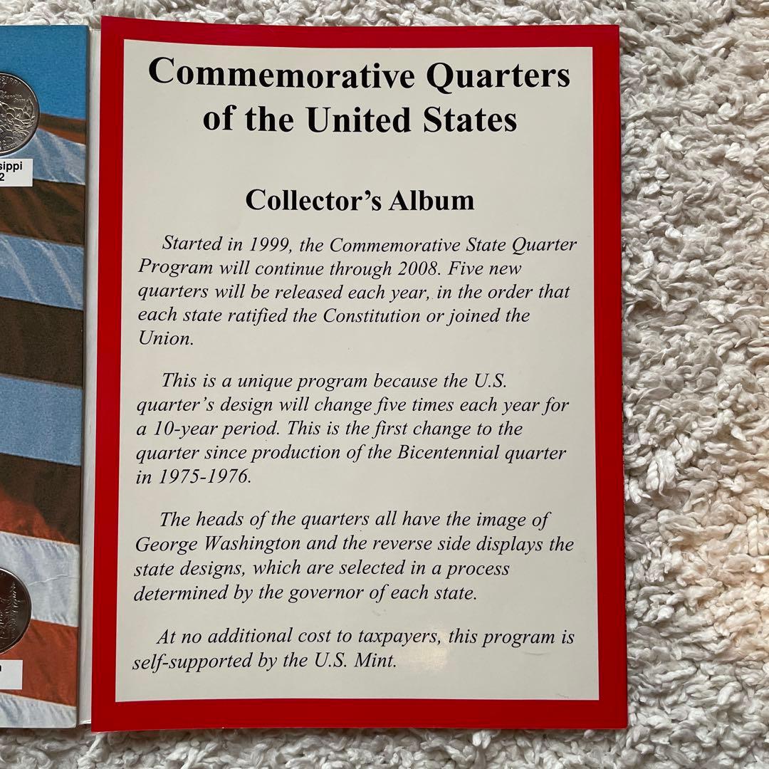 アメリカ 州(1999-2008) 完全50州クォーター 硬貨