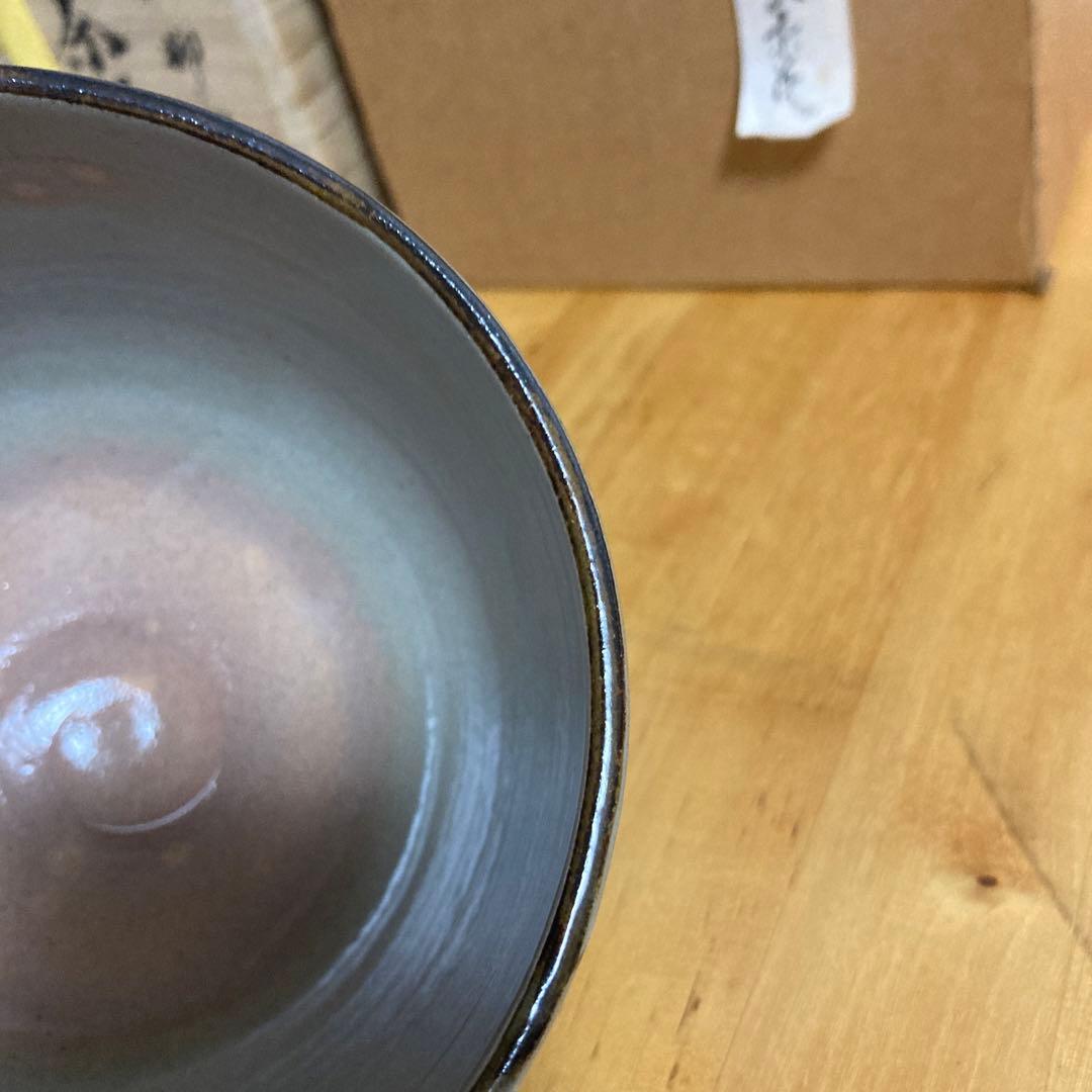 乾山写/柳に山茶花/利昇/抹茶碗/茶道具