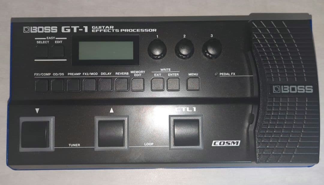 BOSS GT-1 マルチ | 純正アダプター、教科書付き