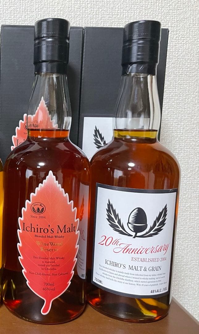 イチローズモルトワインウッドリザーブ 20周年アニバーサリー2本セット
