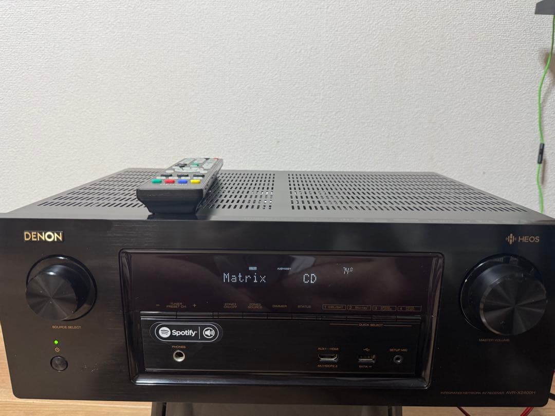 DENON HEOS AVアンプ AVR-X2400H