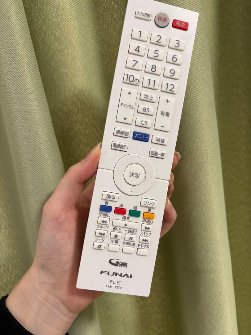 FUNAI 32インチ テレビ FL-32H210W ホワイト　白