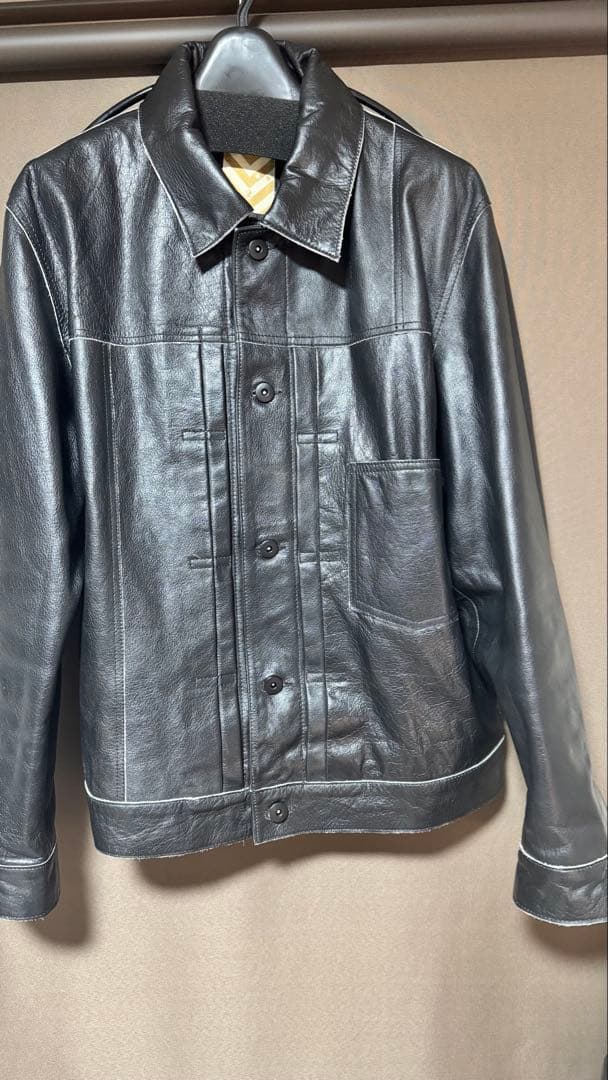 VOO ヴォー EXELEZA 1st レザージャケット　アナクロノーム