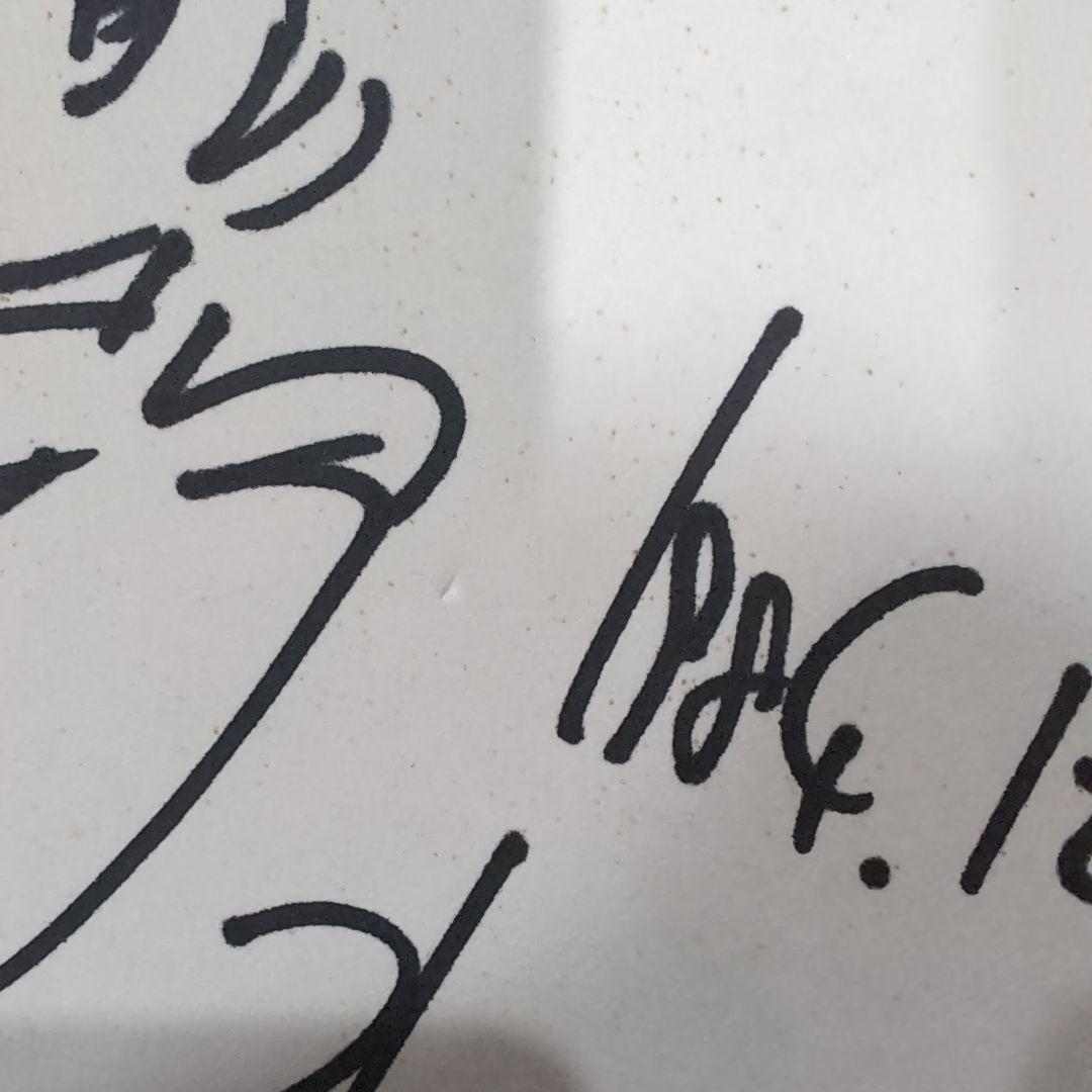 ミンキーモモ　わたなべひろし　色紙