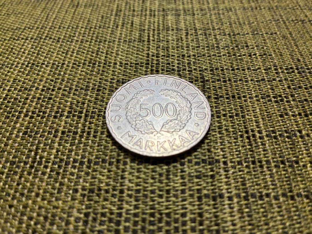 【希少】【特年】1951 フィンランド　ヘルシンキ・オリンピック記念銀貨
