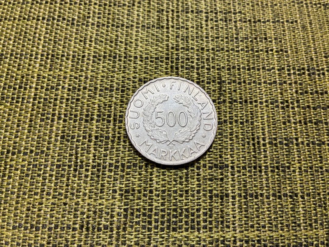 【希少】【特年】1951 フィンランド　ヘルシンキ・オリンピック記念銀貨