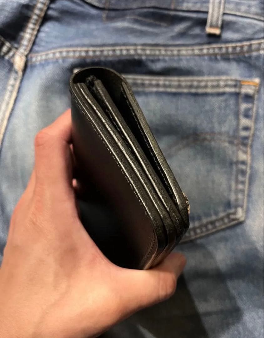 ミドルトラッカーウォレット　シルバー925アポロコンチョカスタム