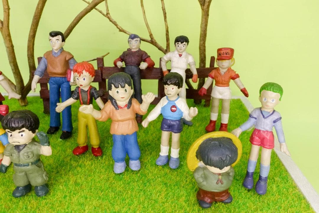 銀河漂流バイファム　消しゴムフィギュア　ジオラマ