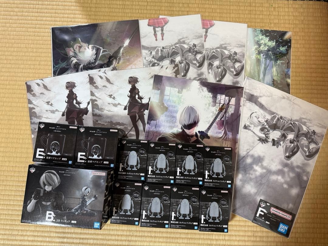 一番くじ　ニーア　B賞　D賞　E賞　F賞　I賞　未開封