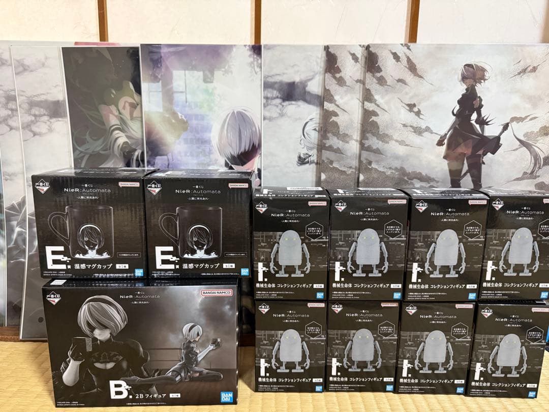 一番くじ　ニーア　B賞　D賞　E賞　F賞　I賞　未開封