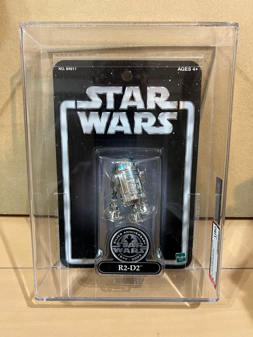 STARWARS シルバーアニバーサリーR2-D2 AFA鑑定済