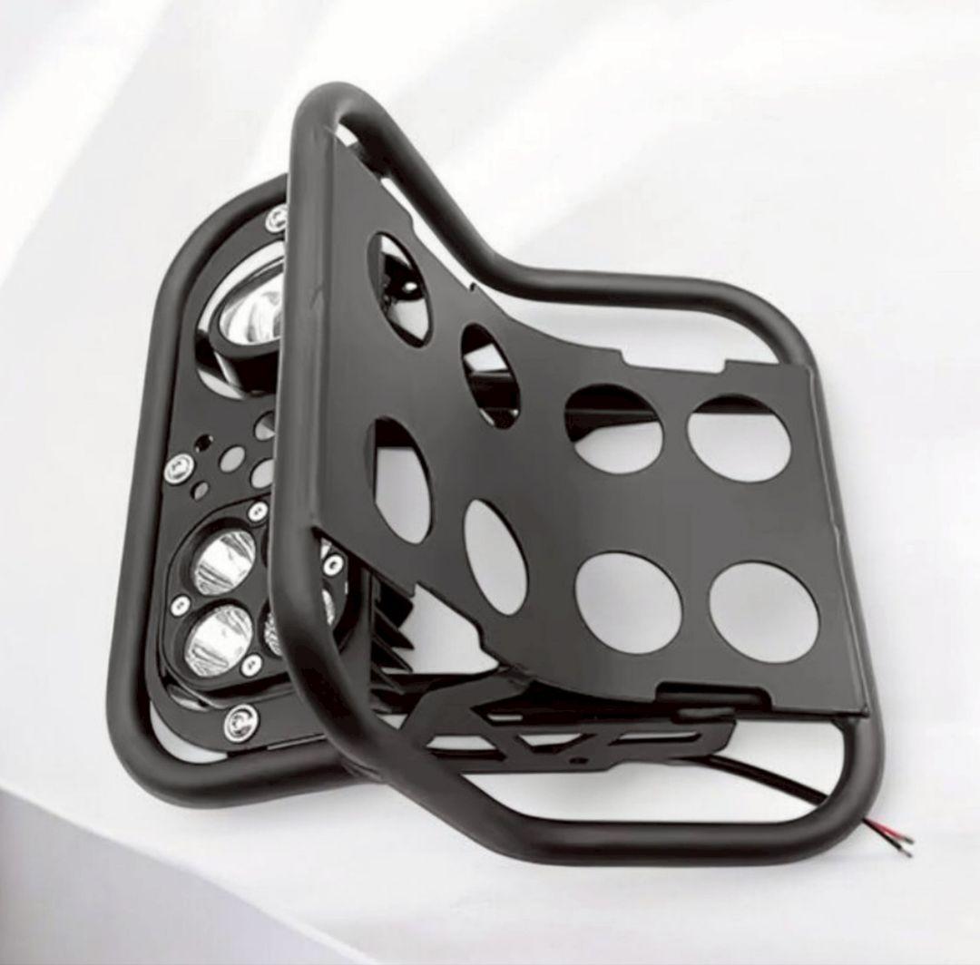 ハンターカブ CT125 LED デュアルヘッドライト フロントラック 一体型