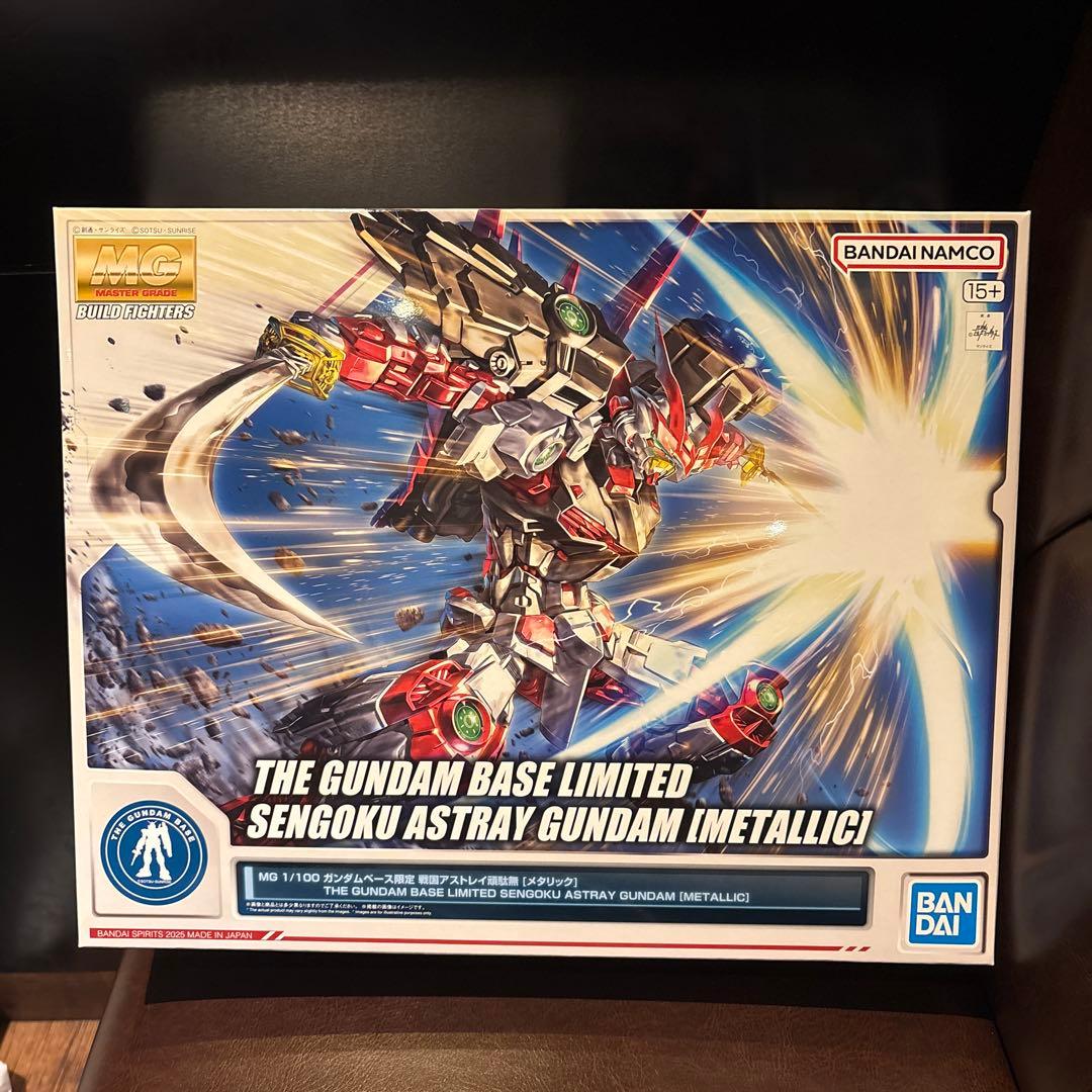 MG 1/100 戦国アストレイ頑駄無 メタリック ガンダムベース限定
