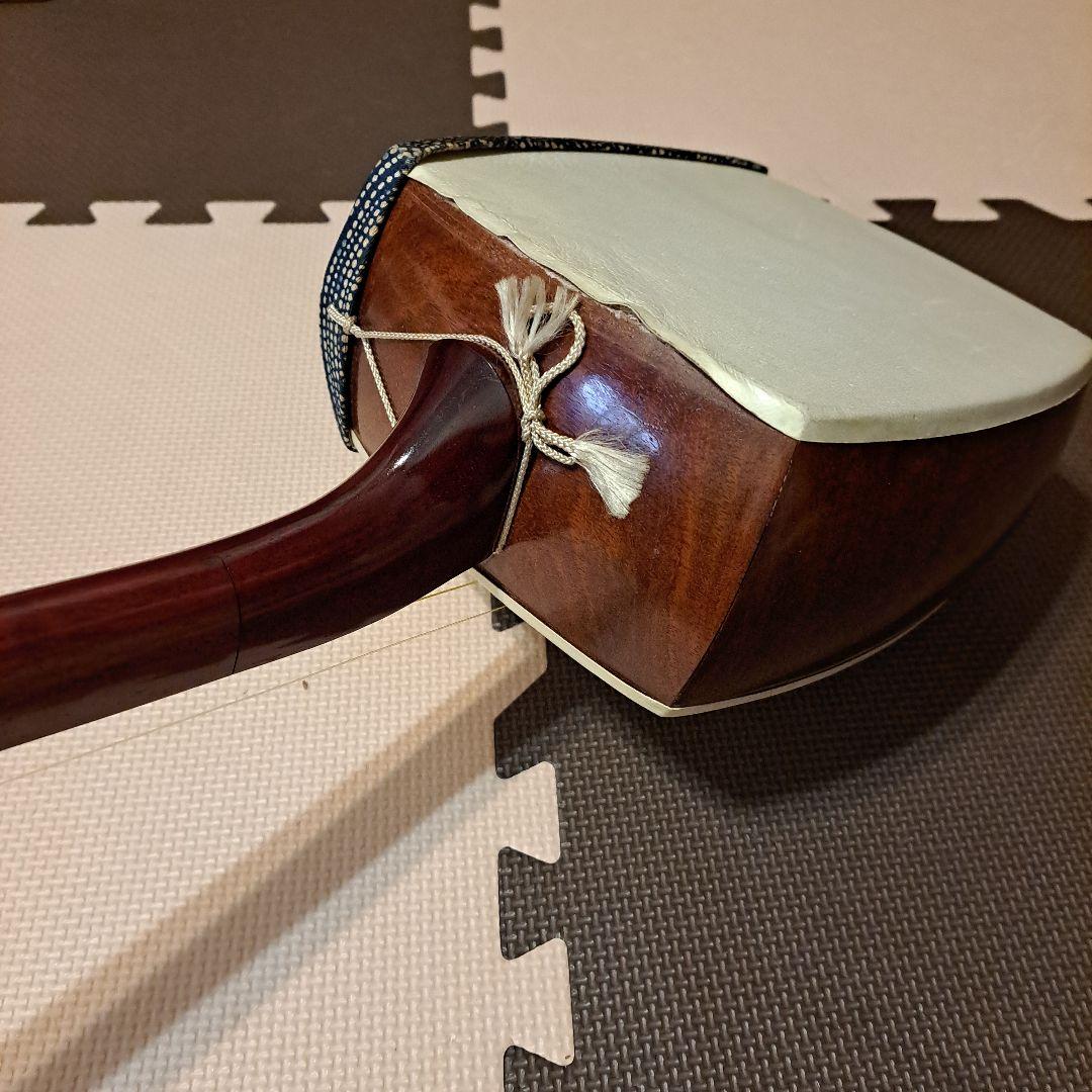 ゆちさま専用◆三味線スタンドと三味線本体セット レトロ