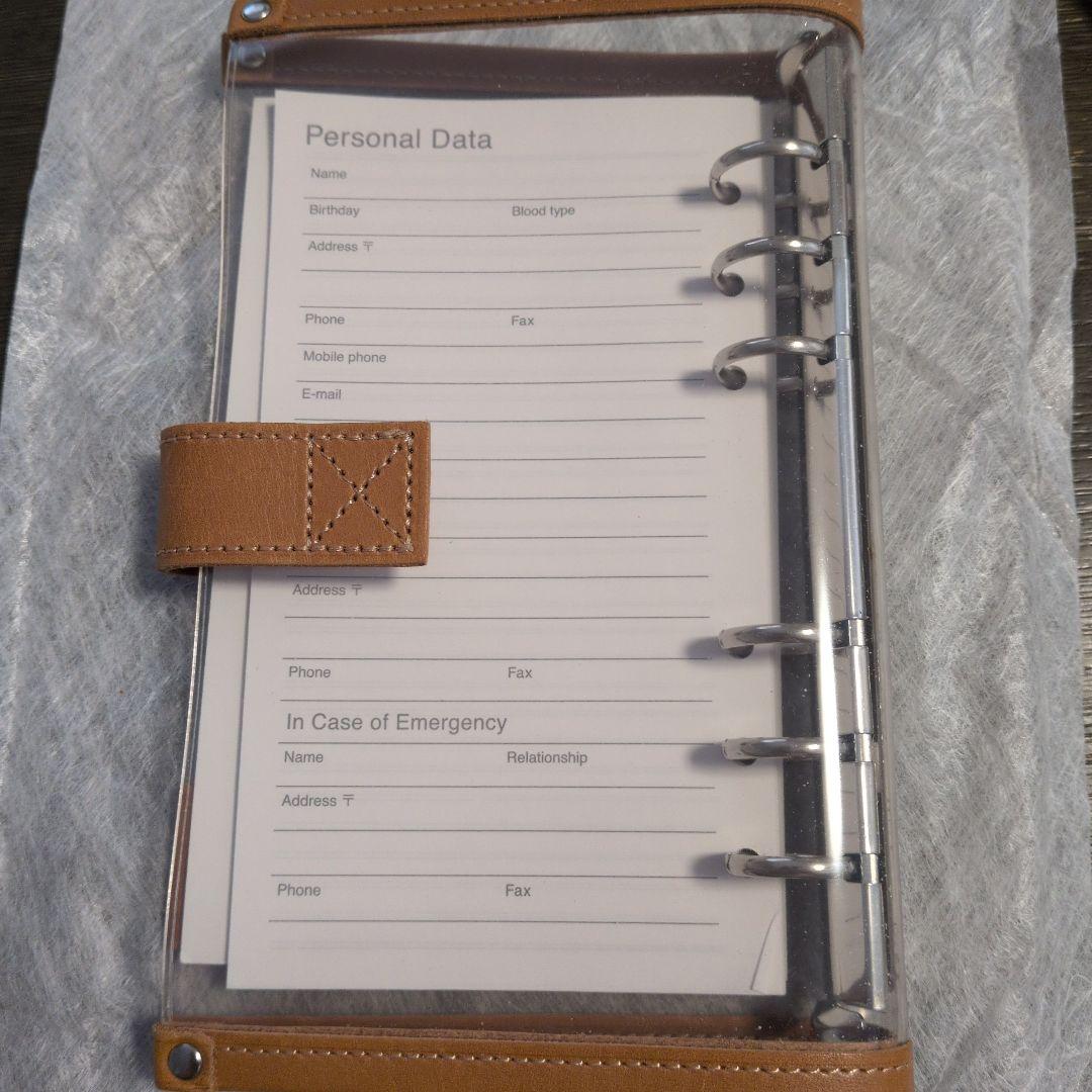 LET'S クリアシステム手帳　B6 バインダー