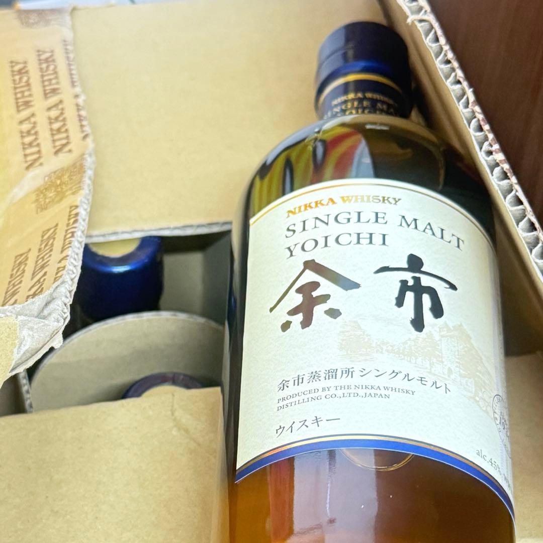 余市のシングルモルトウイスキー　700ml　12本セット