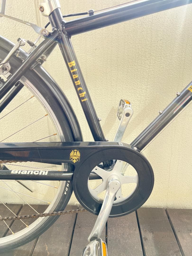 Bianchi PRIMAVERA Ｍイタリアンデザイン外装８段変速 引取専用