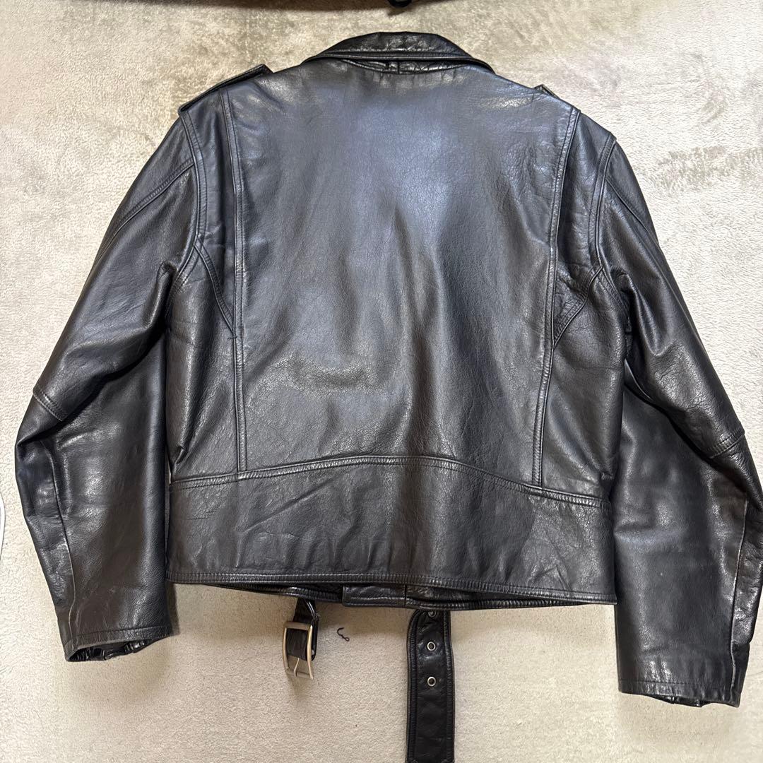 Lold anthony ライダースジャケット 本革 ダブル メンズ アメカジ