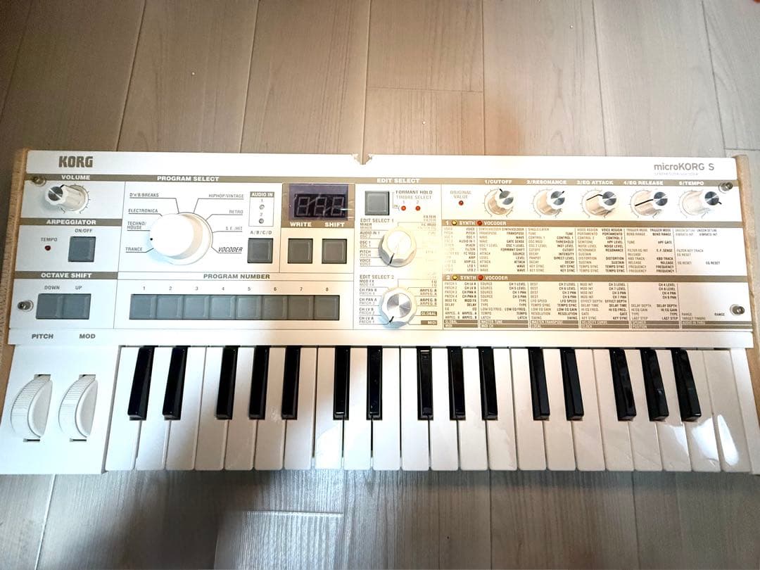 microKORG S MK-1S アナログモデリングシンセ