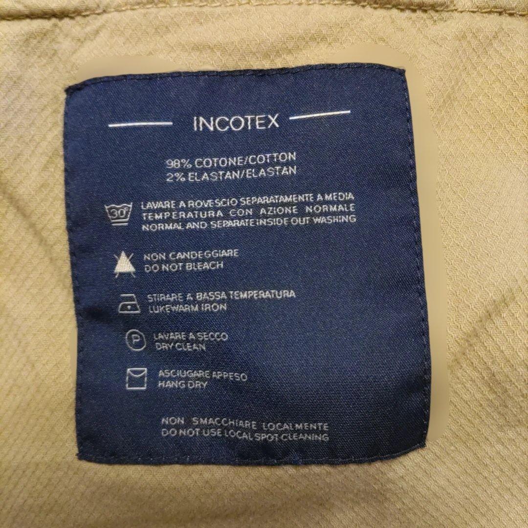 【新品】INCOTEXインコテックス　ベージュパンツ サイズ56