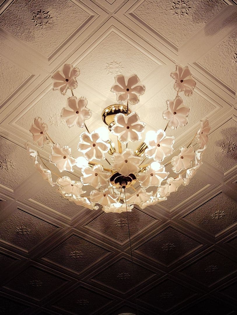 【レア美品】キシマ ブーケ Bouquet シーリングライト 5灯