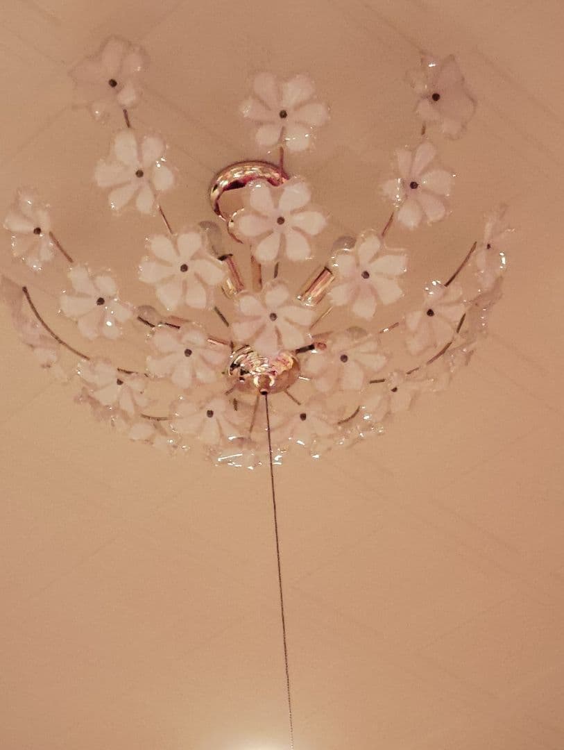 【レア美品】キシマ ブーケ Bouquet シーリングライト 5灯