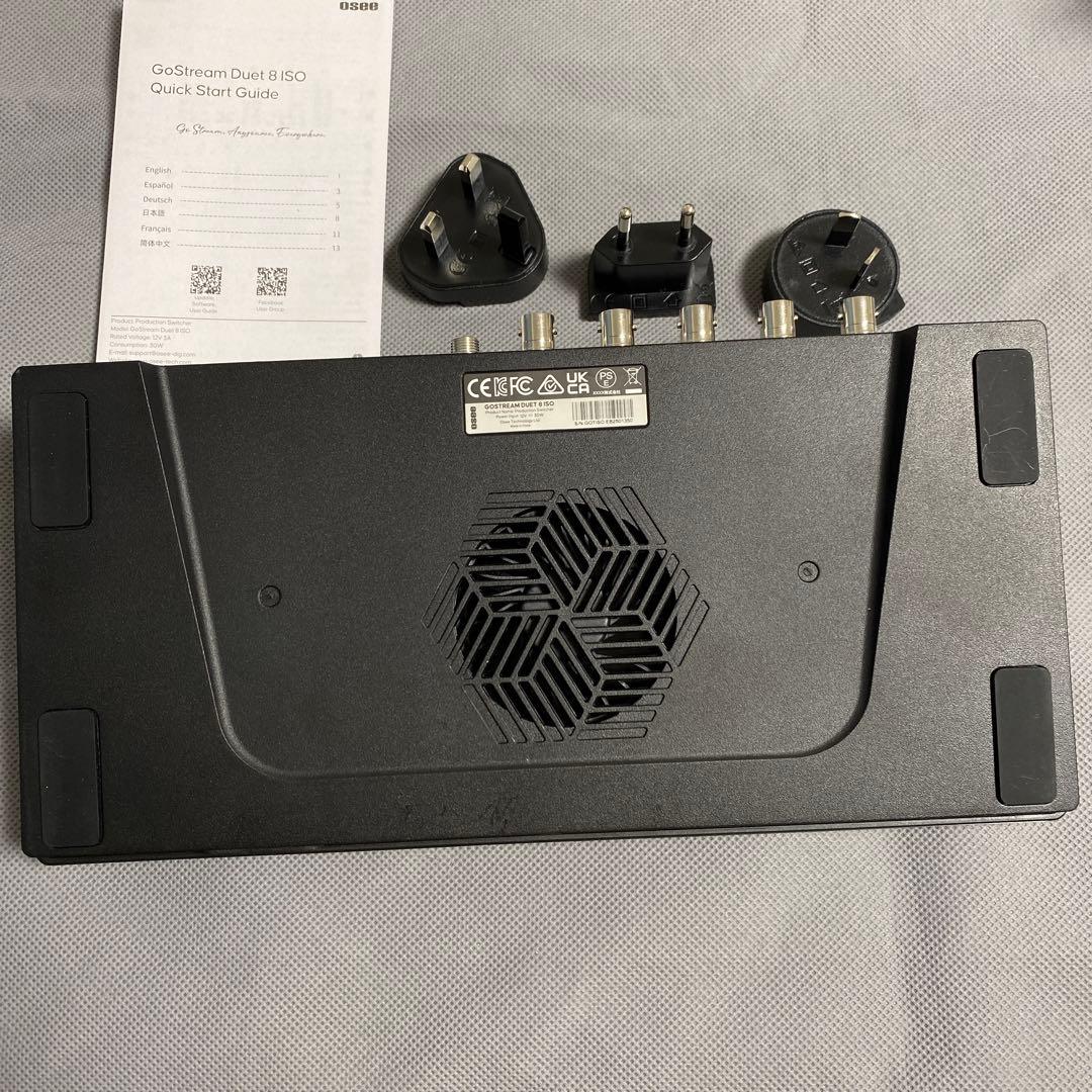 Osee GoStream Duet 8 ISO 8チャンネルビデオスイッチャー