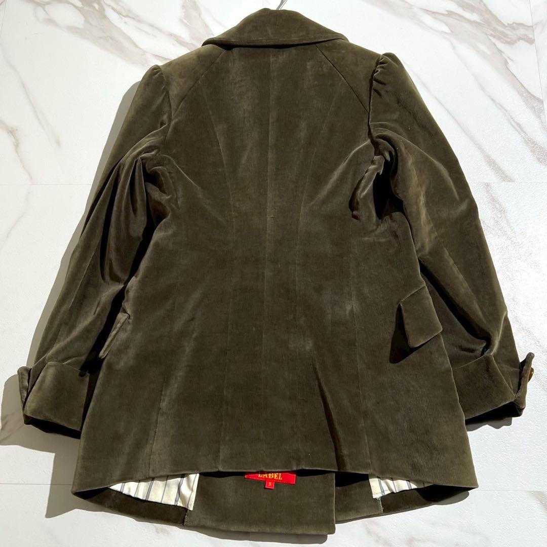 極美品✨ ヴィヴィアンウエストウッド レッドレーベル ベロア コート グリーン