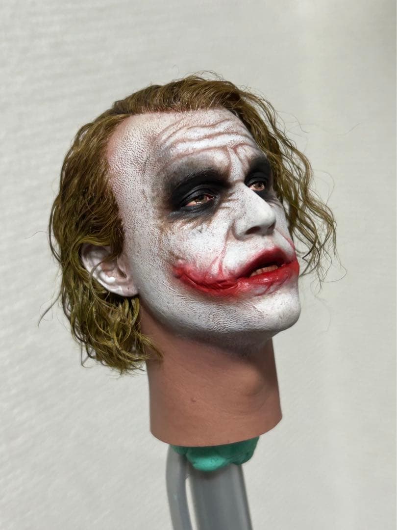 1/6 カスタム植毛ヘッド ダークナイト　ジョーカー 宴会2.0Ver.