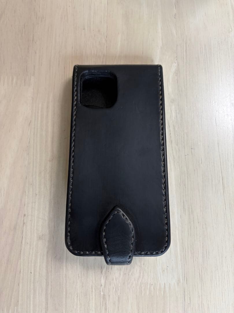 iPhone12 アイフォン 本革 レザーケース 縦開き レザー好きな方に