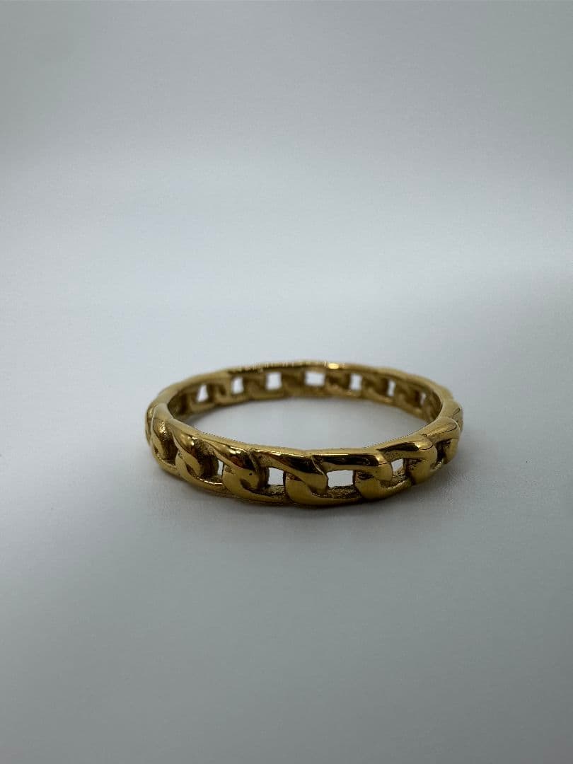 k18ゴールド リング 1.18g 2.7mm幅 11号