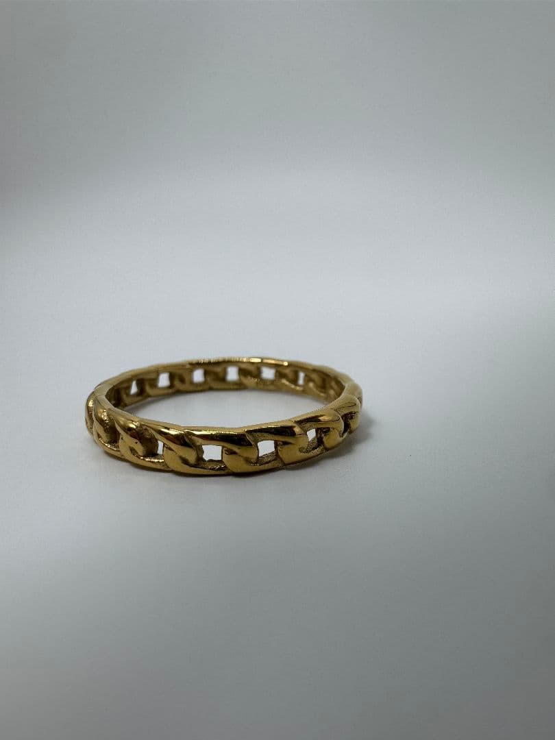 k18ゴールド リング 1.18g 2.7mm幅 11号