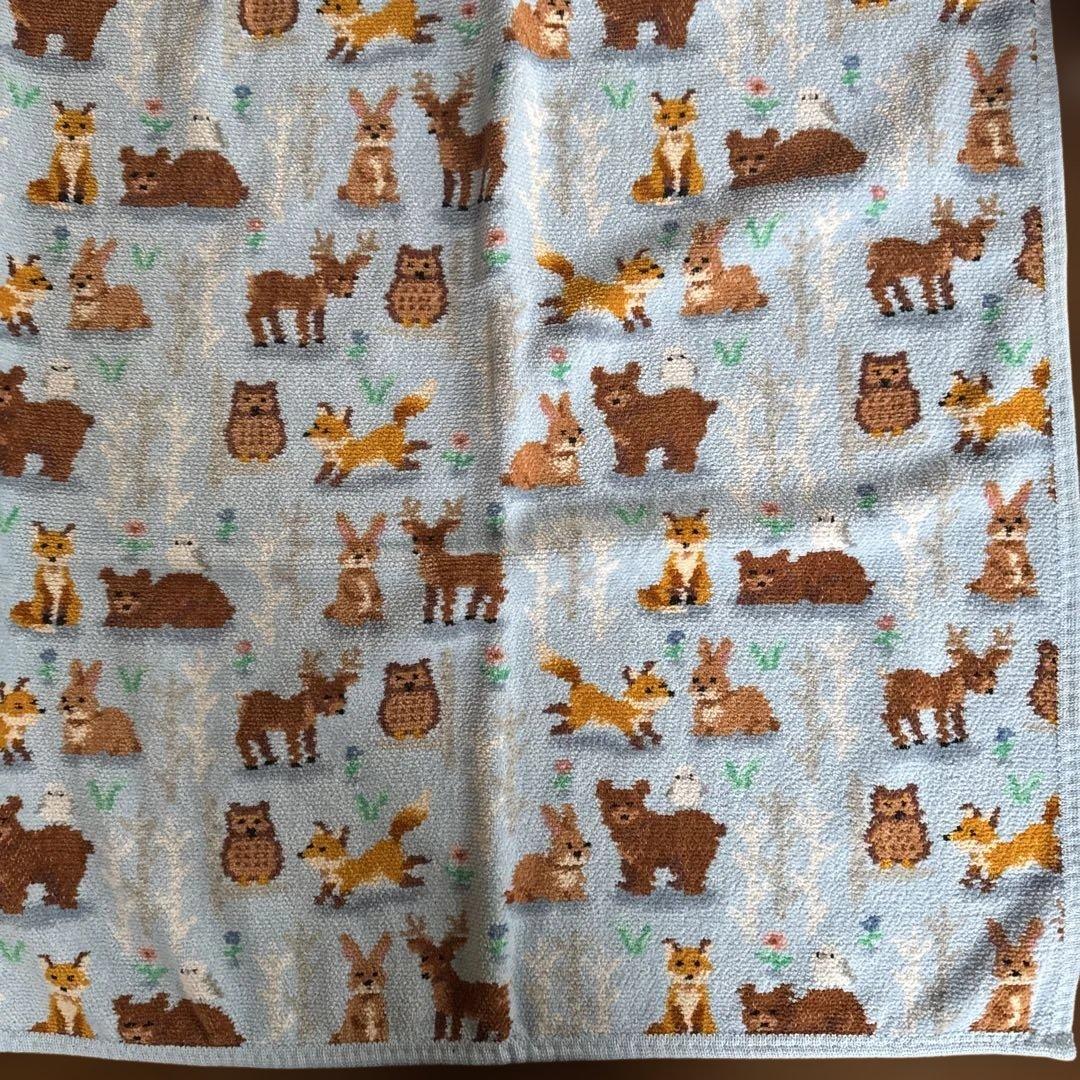 フェイラー　FEILER ウインターアニマルズ動物柄 バスタオル プティバス